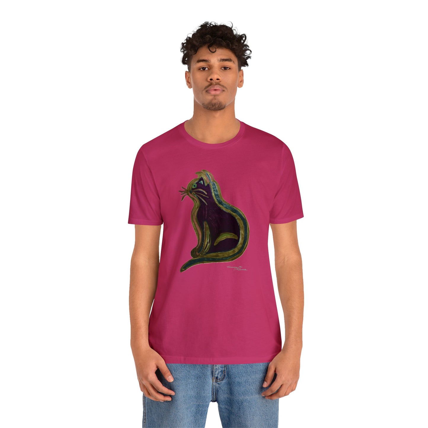 cat - Unisex Jersey Short Sleeve Tee