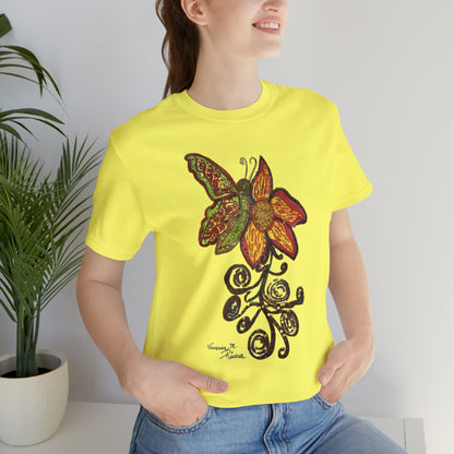 Butterfly - Unisex Jersey Short Sleeve Tee