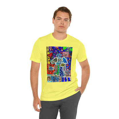 Abstract - Unisex Jersey Short Sleeve Tee