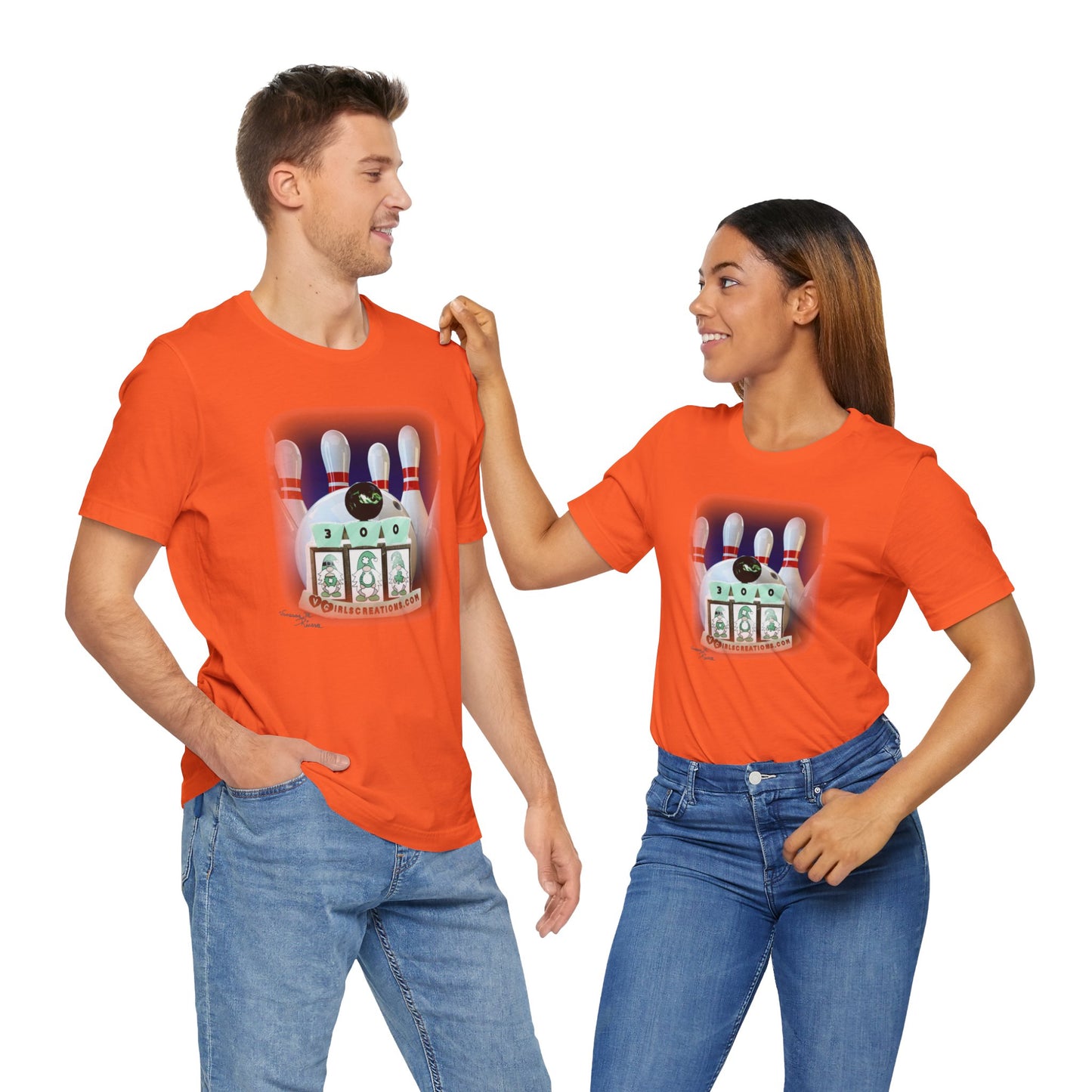 bowling - Unisex Jersey Short Sleeve Tee