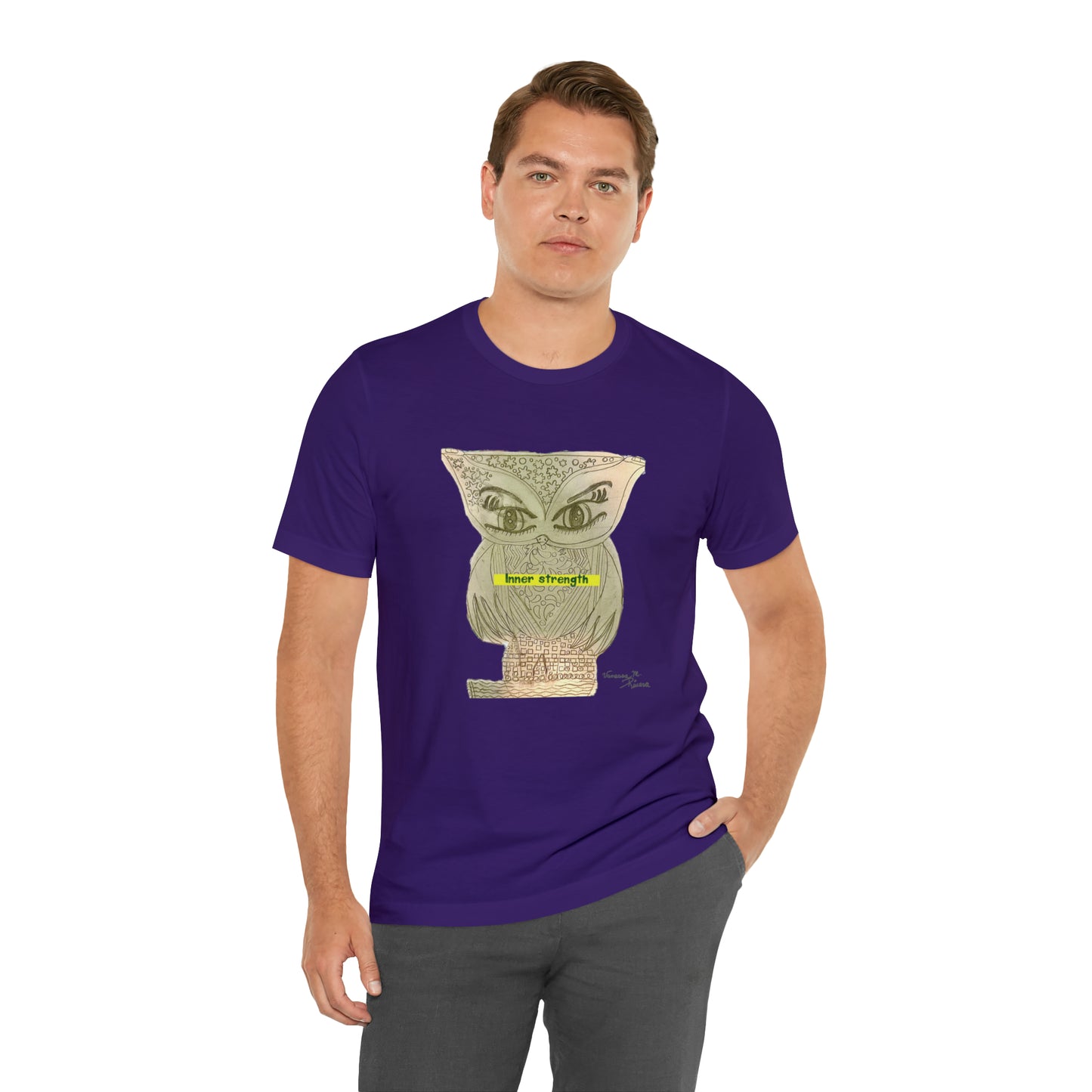 Owl - Unisex Jersey Short Sleeve Tee