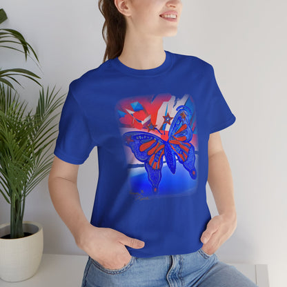 butterfly - Unisex Jersey Short Sleeve Tee