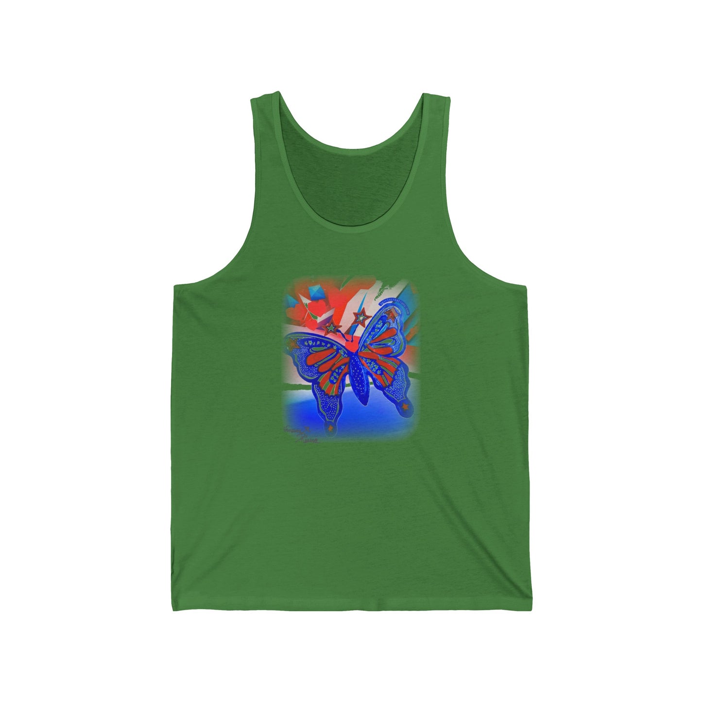 butterfly - Unisex Jersey Tank