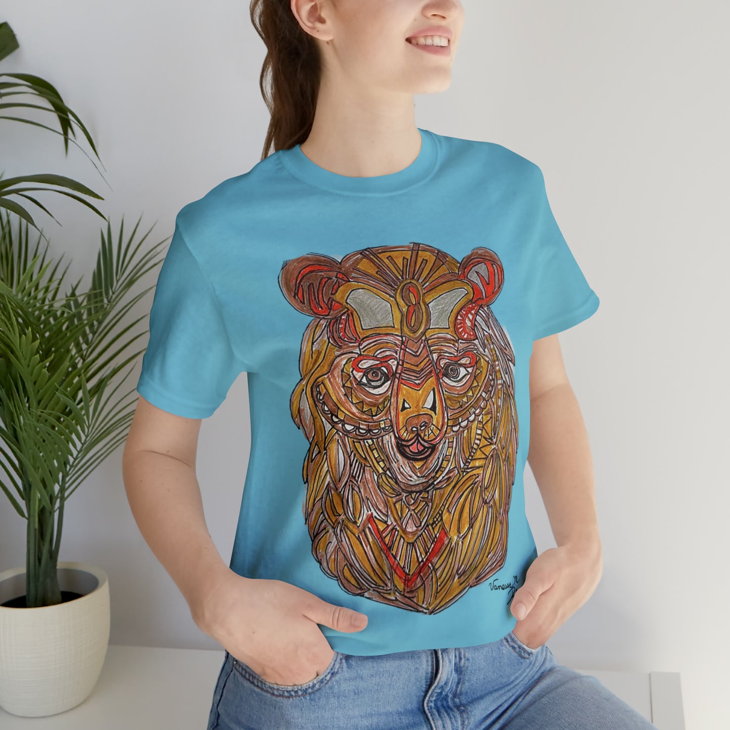 Lion - Unisex Jersey Short Sleeve Tee