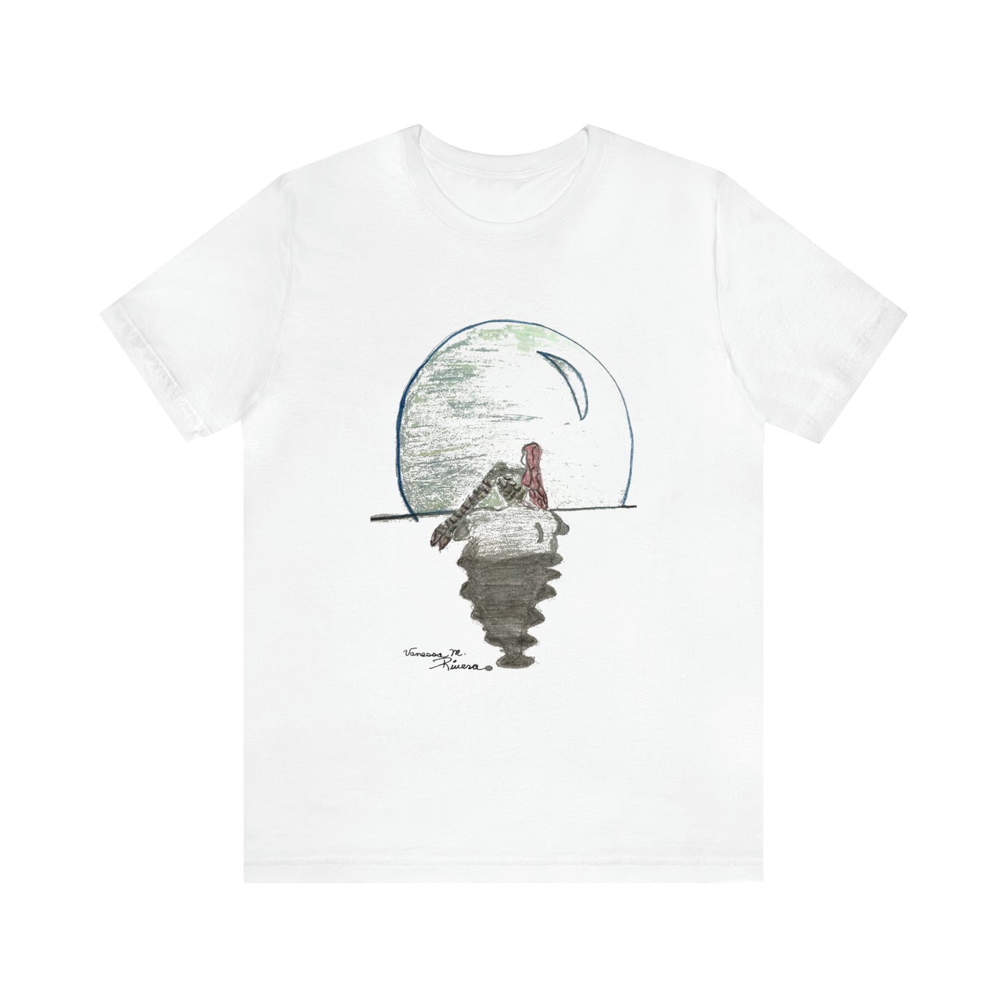 Moon - Unisex Jersey Short Sleeve Tee