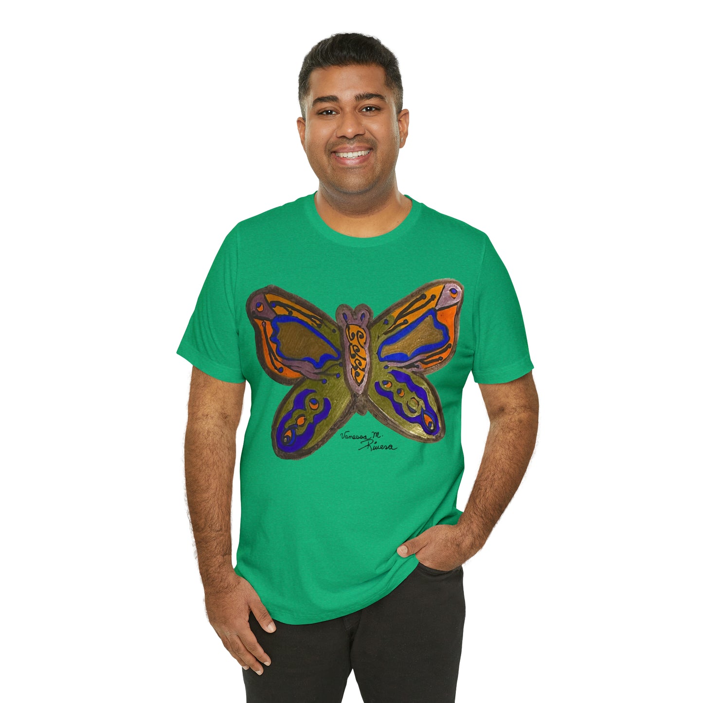 Butterfly - Unisex Jersey Short Sleeve Tee