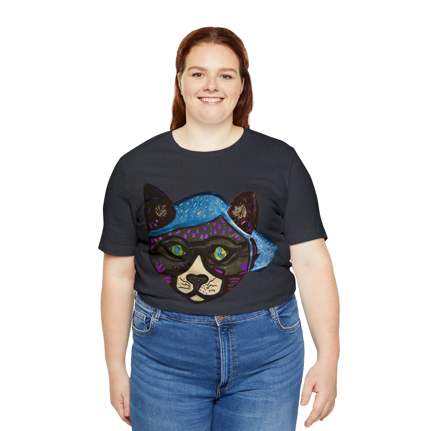 Cat - Unisex Jersey Short Sleeve Tee