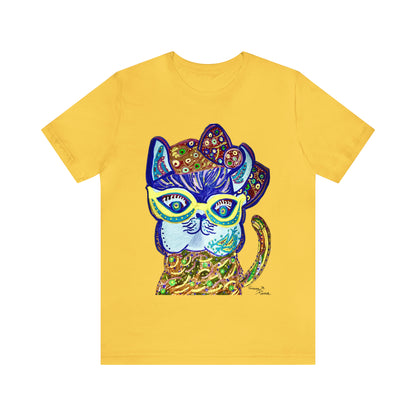 Cat - Unisex Jersey Short Sleeve Tee