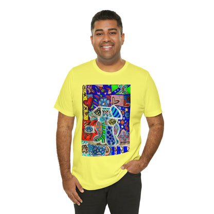 Abstract - Unisex Jersey Short Sleeve Tee