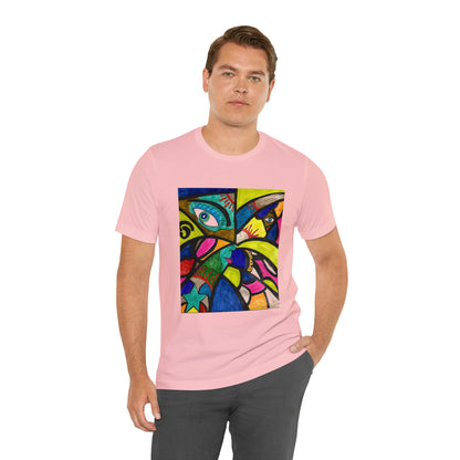 Abstract - Unisex Jersey Short Sleeve Tee