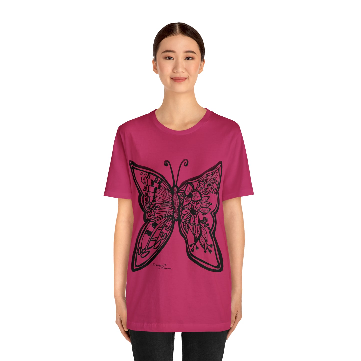 Butterfly - Unisex Jersey Short Sleeve Tee