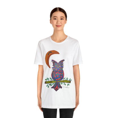 Owl - Unisex Jersey Short Sleeve Tee