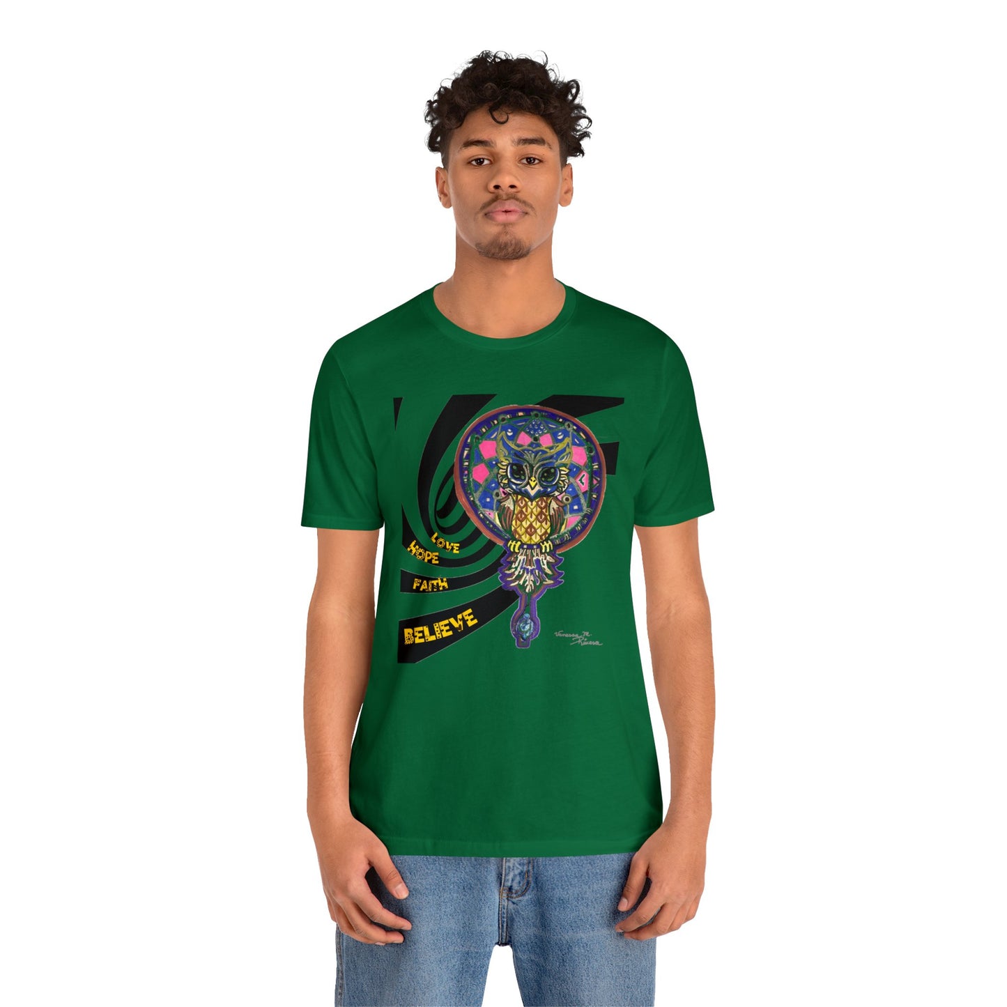 owl - Unisex Jersey Short Sleeve Tee