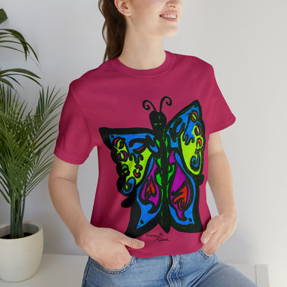 Butterfly - Unisex Jersey Short Sleeve Tee