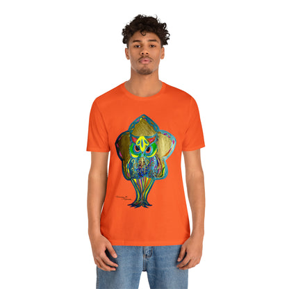 Owl - Unisex Jersey Short Sleeve Tee