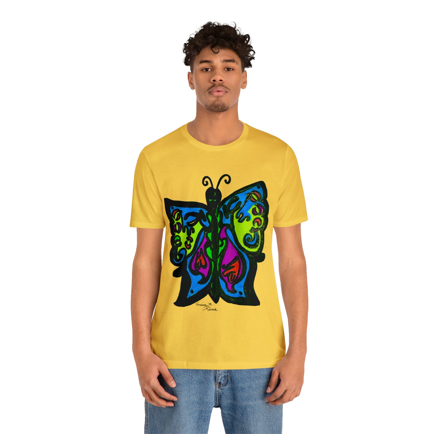 Butterfly - Unisex Jersey Short Sleeve Tee