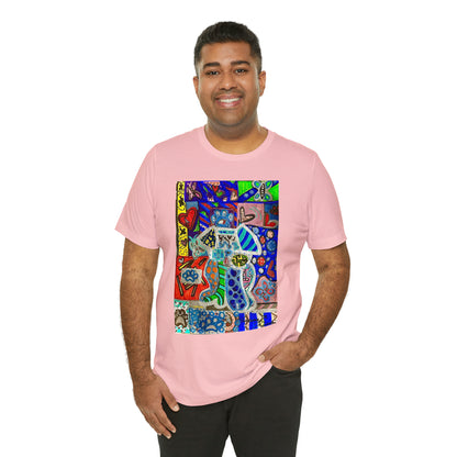 Abstract - Unisex Jersey Short Sleeve Tee