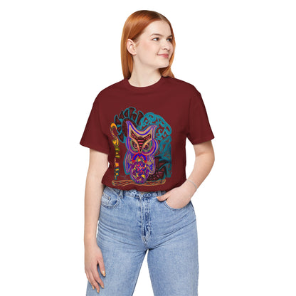 Owl - Unisex Jersey Short Sleeve Tee