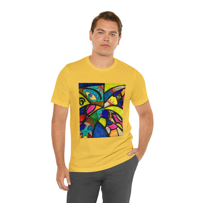 Abstract - Unisex Jersey Short Sleeve Tee