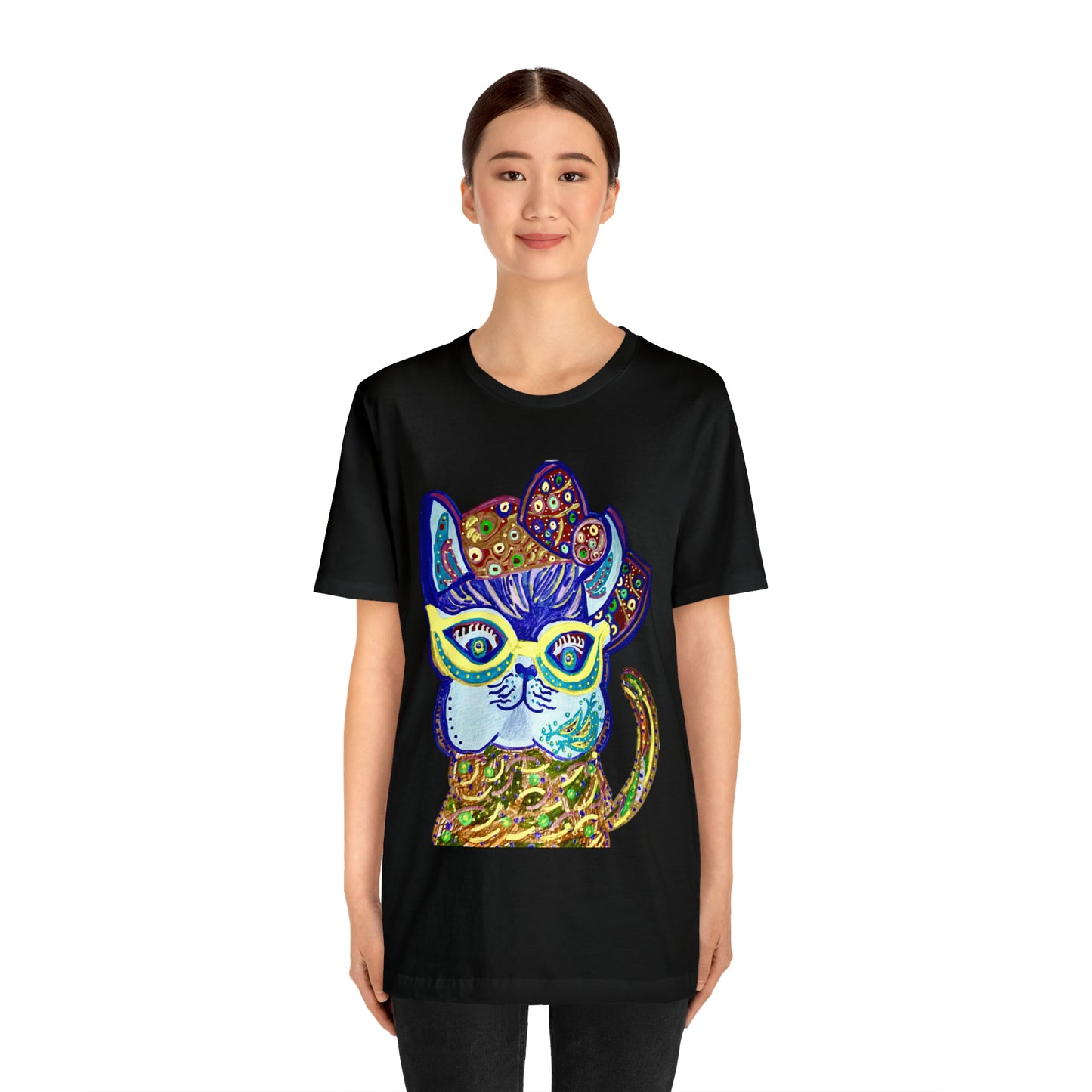 Cat - Unisex Jersey Short Sleeve Tee