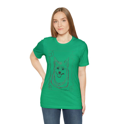 Dog - Unisex Jersey Short Sleeve Tee