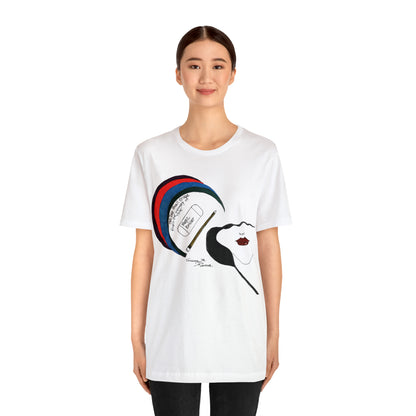 Rainbow Lady - Unisex Jersey Short Sleeve Tee