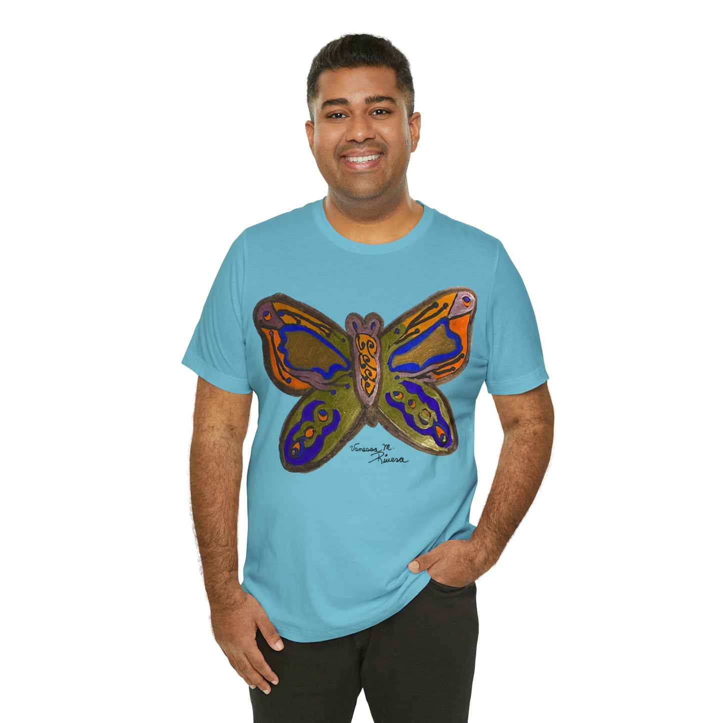 Butterfly - Unisex Jersey Short Sleeve Tee