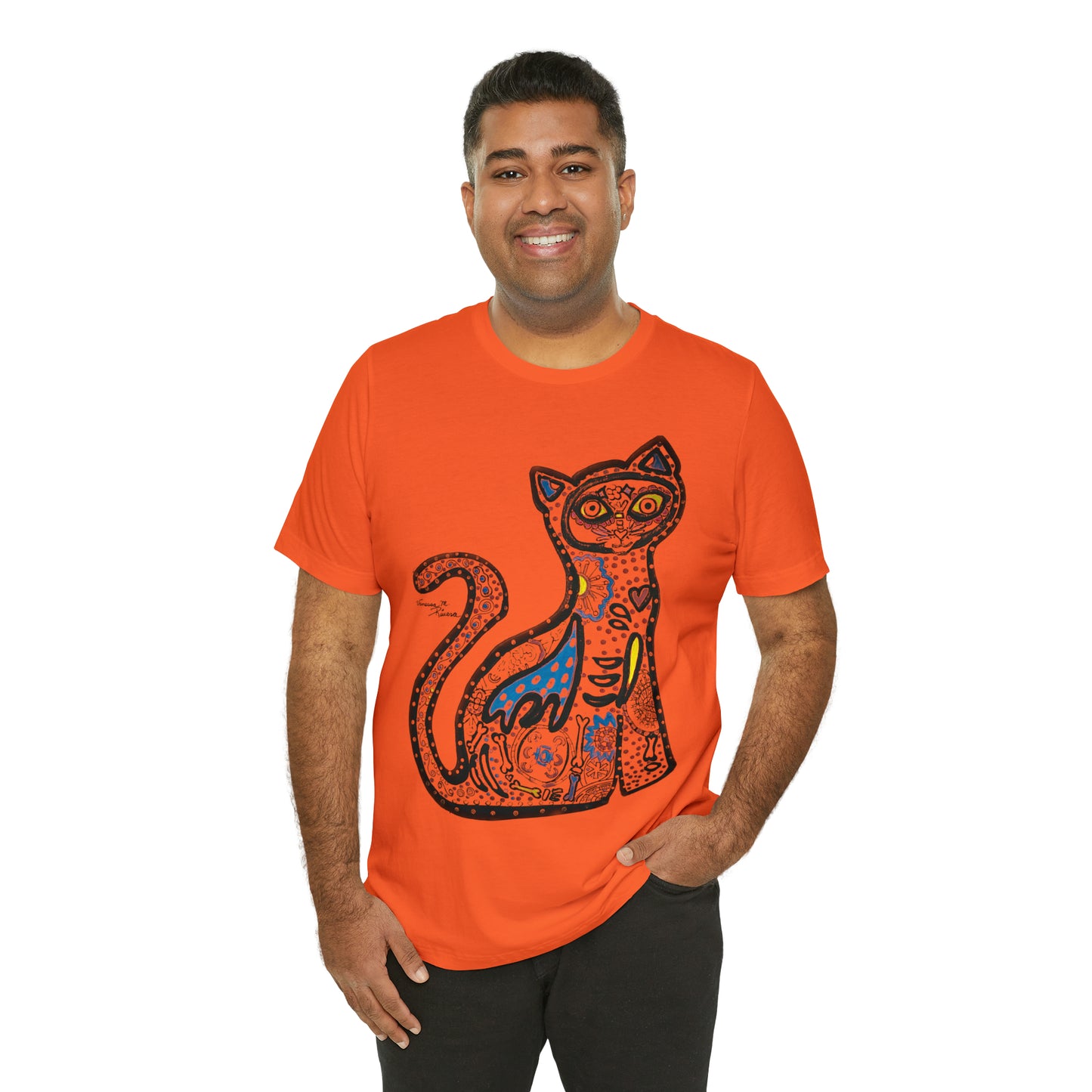 Cat - Unisex Jersey Short Sleeve Tee