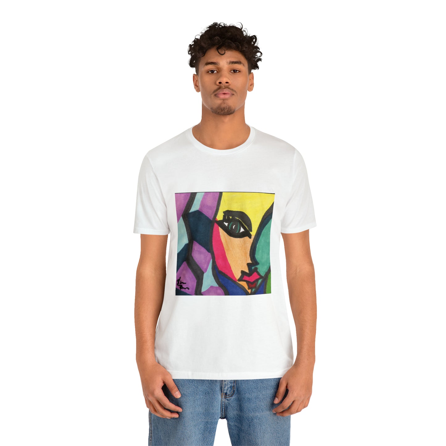 Face - Unisex Jersey Short Sleeve Tee