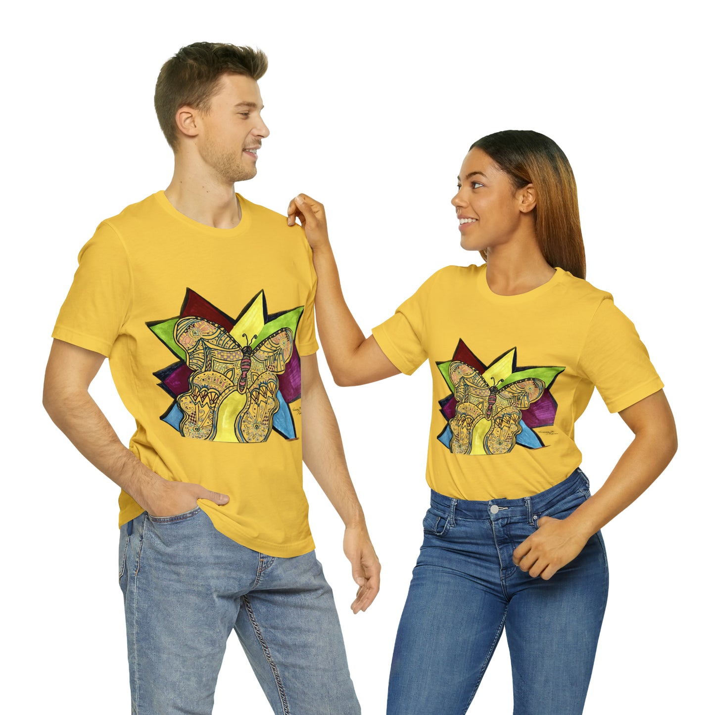 Butterfly - Unisex Jersey Short Sleeve Tee