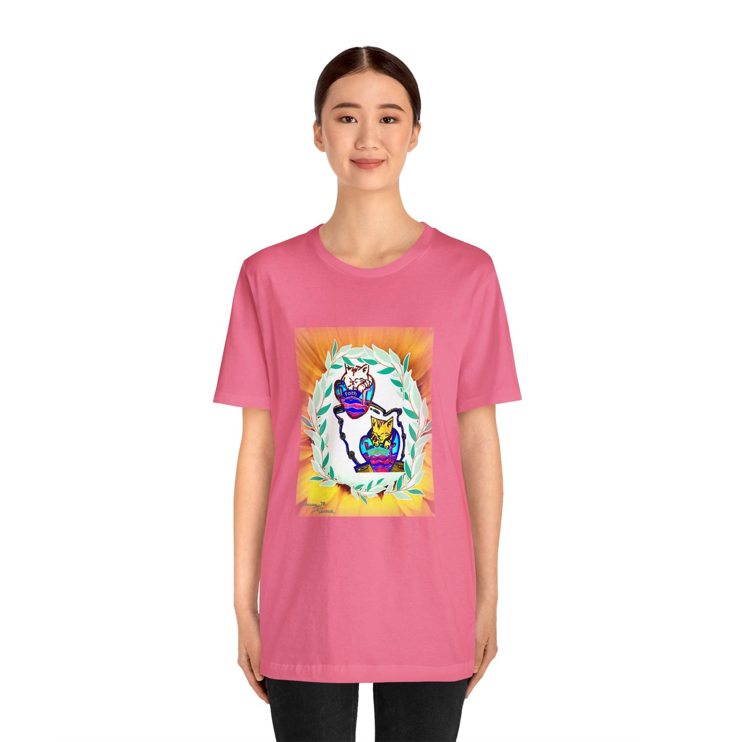 Cat - Unisex Jersey Short Sleeve Tee