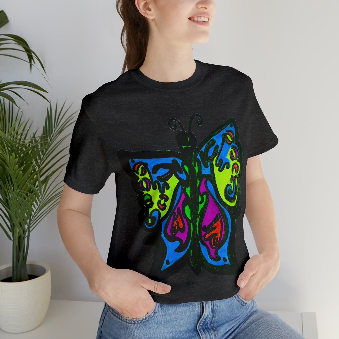 Butterfly - Unisex Jersey Short Sleeve Tee