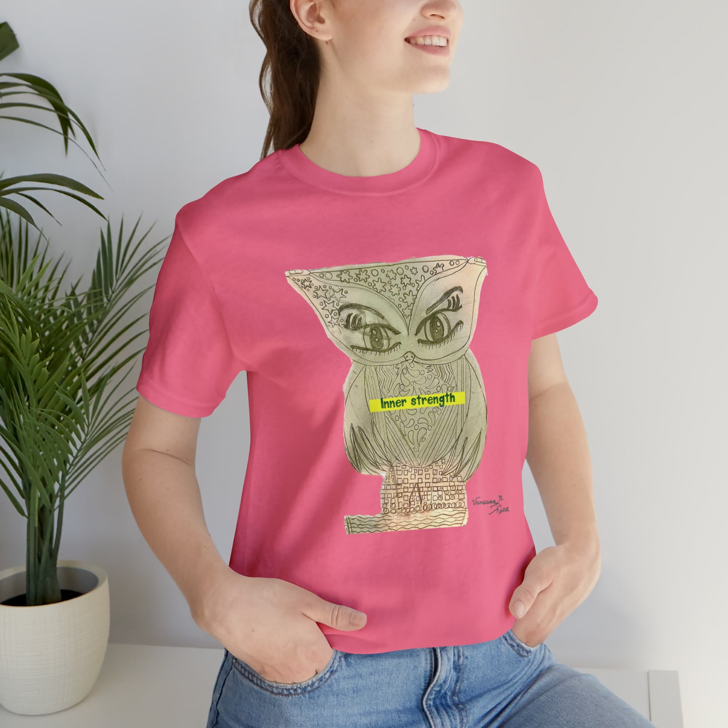 Owl - Unisex Jersey Short Sleeve Tee