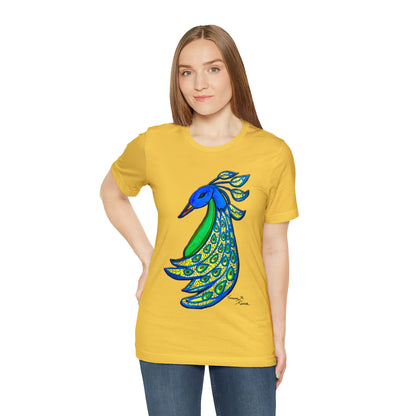 Peacock - Unisex Jersey Short Sleeve Tee