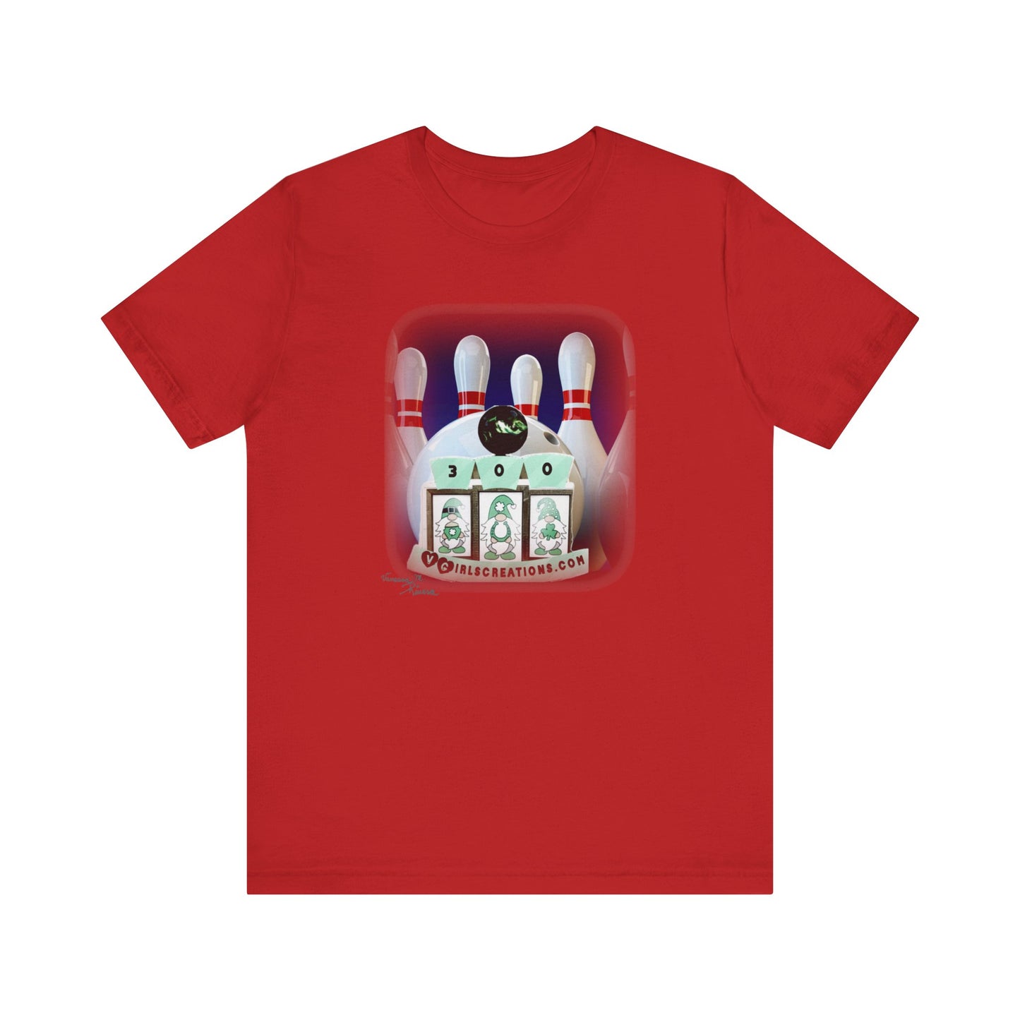 bowling - Unisex Jersey Short Sleeve Tee