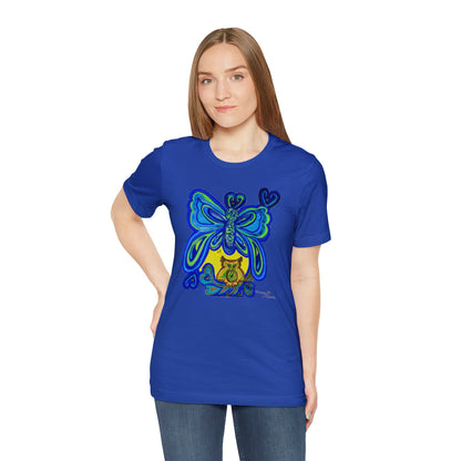 butterfly - Unisex Jersey Short Sleeve Tee