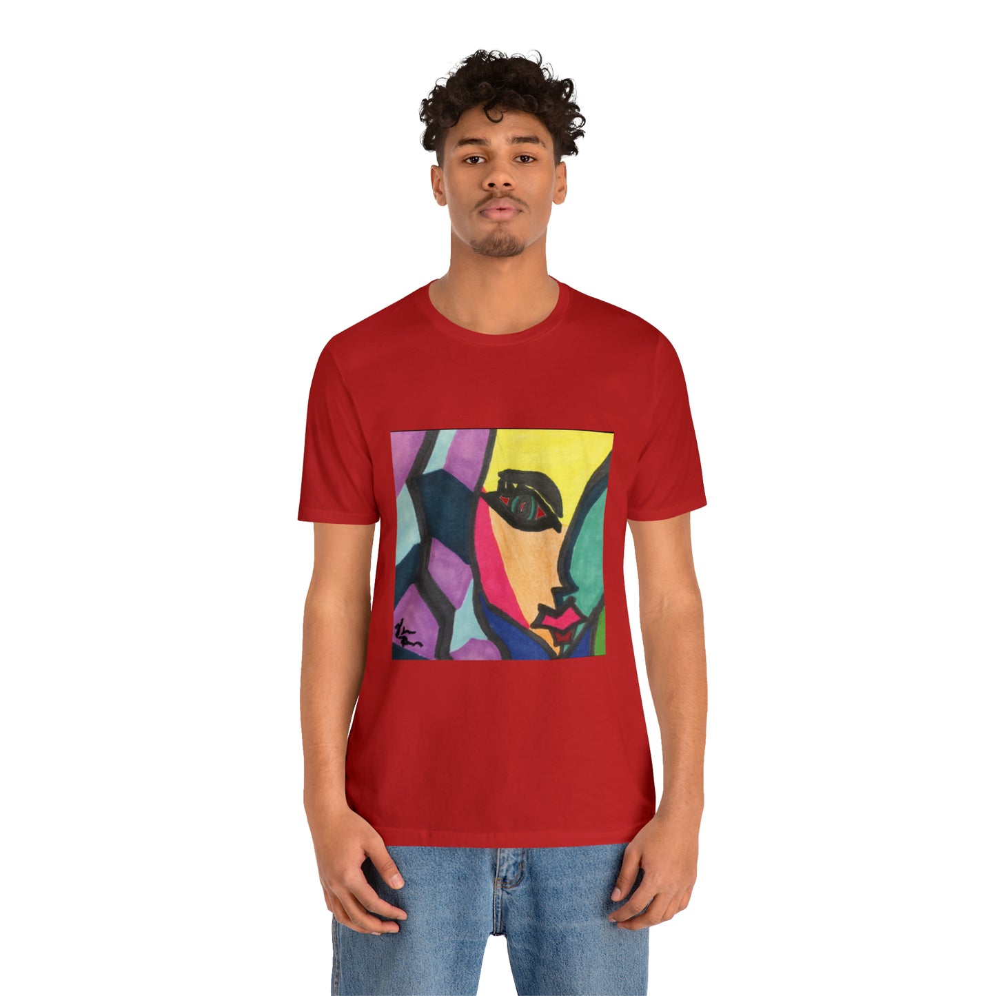 Face - Unisex Jersey Short Sleeve Tee