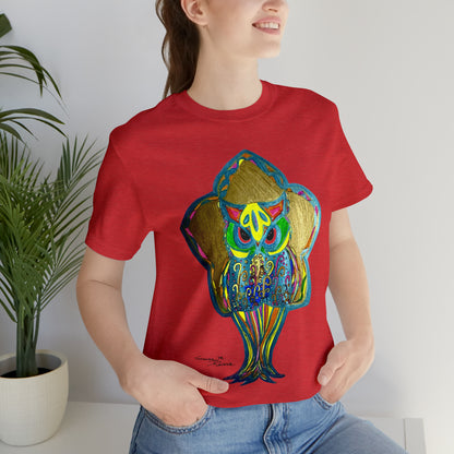 Owl - Unisex Jersey Short Sleeve Tee