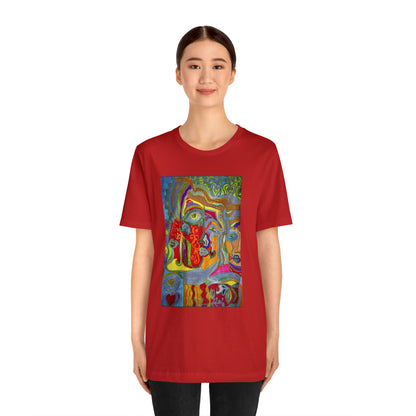 Abstract - Unisex Jersey Short Sleeve Tee