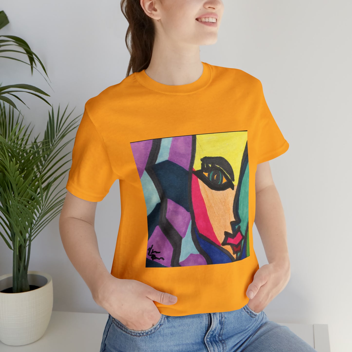 Face - Unisex Jersey Short Sleeve Tee