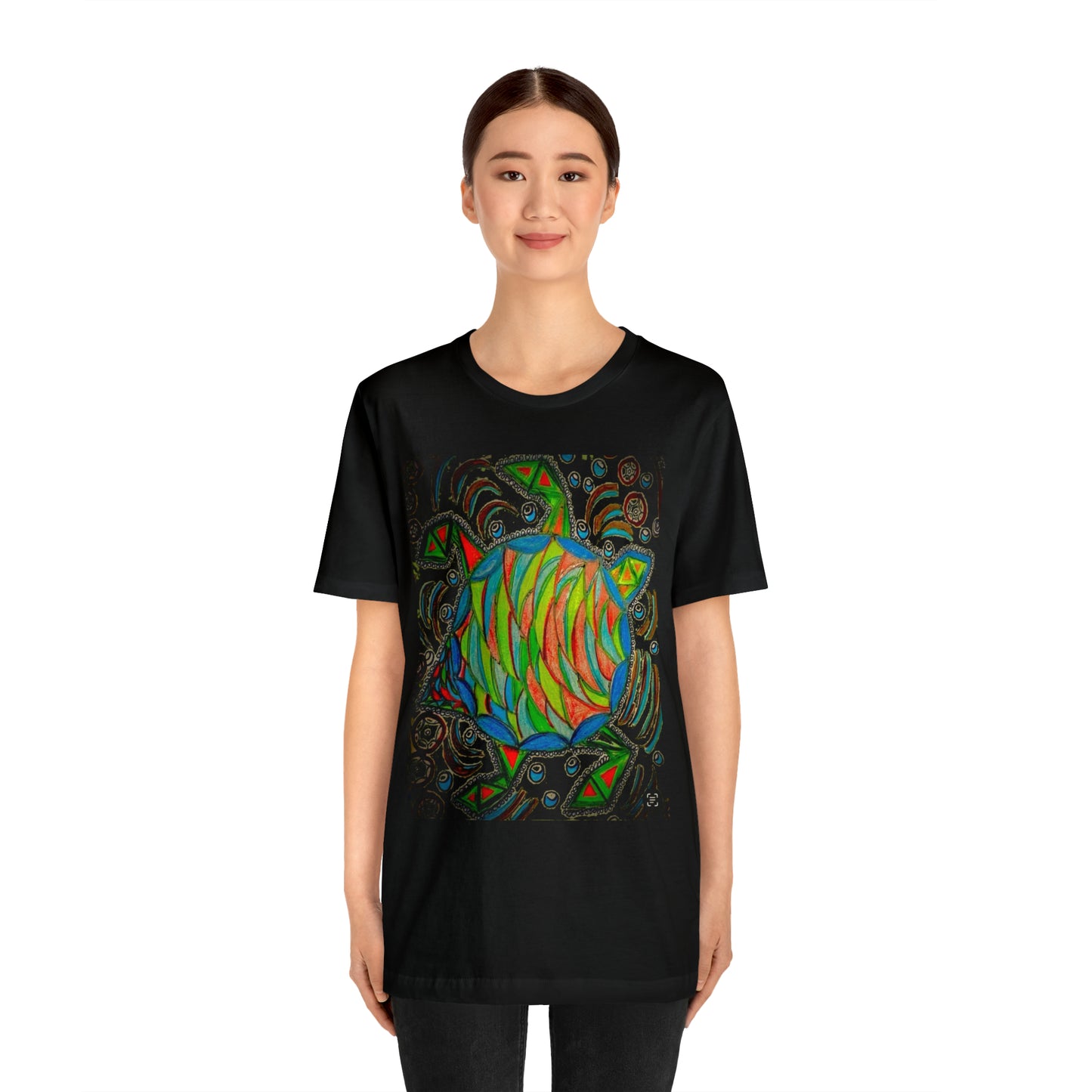 Abstract - Unisex Jersey Short Sleeve Tee