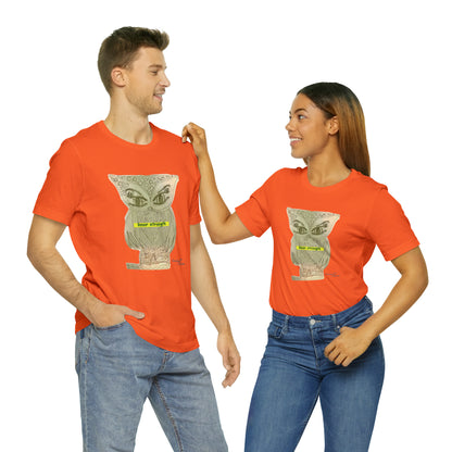 Owl - Unisex Jersey Short Sleeve Tee