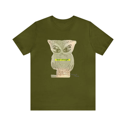 Owl - Unisex Jersey Short Sleeve Tee