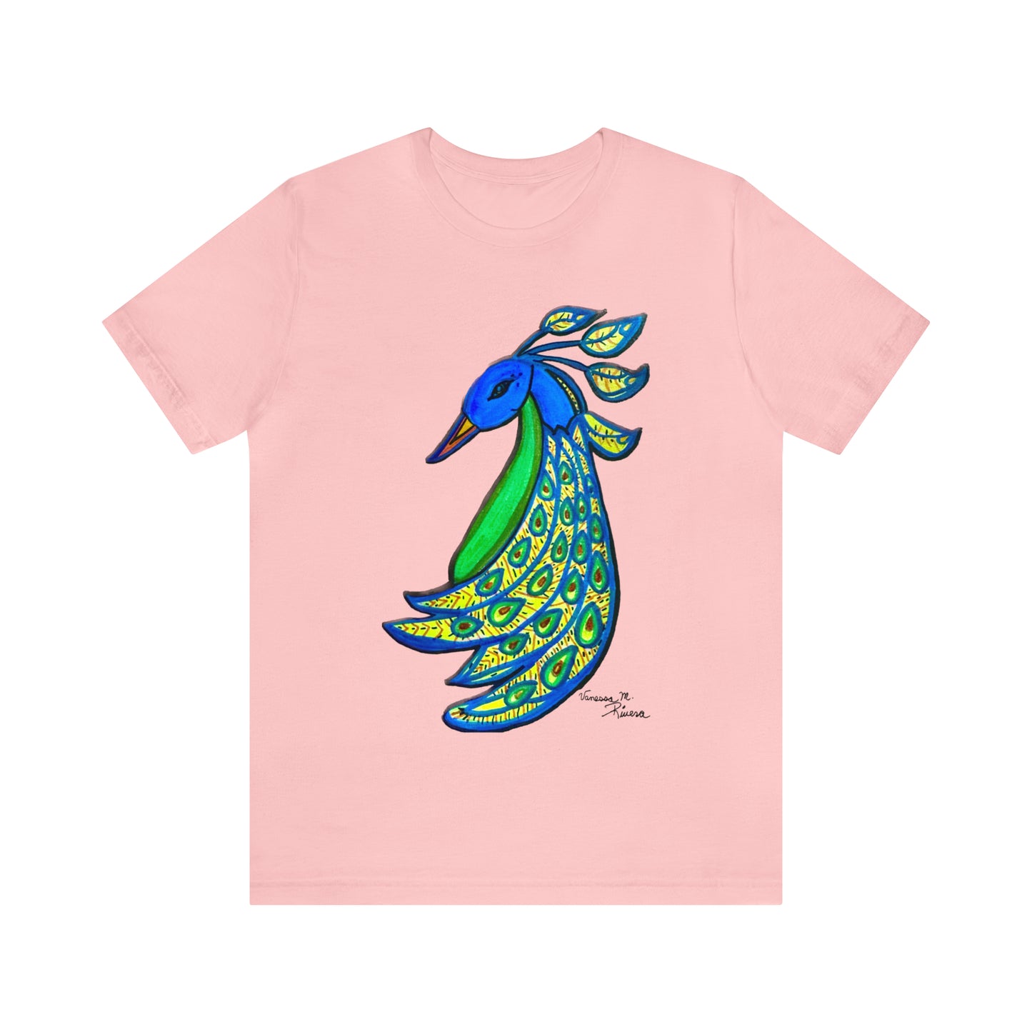 Peacock - Unisex Jersey Short Sleeve Tee