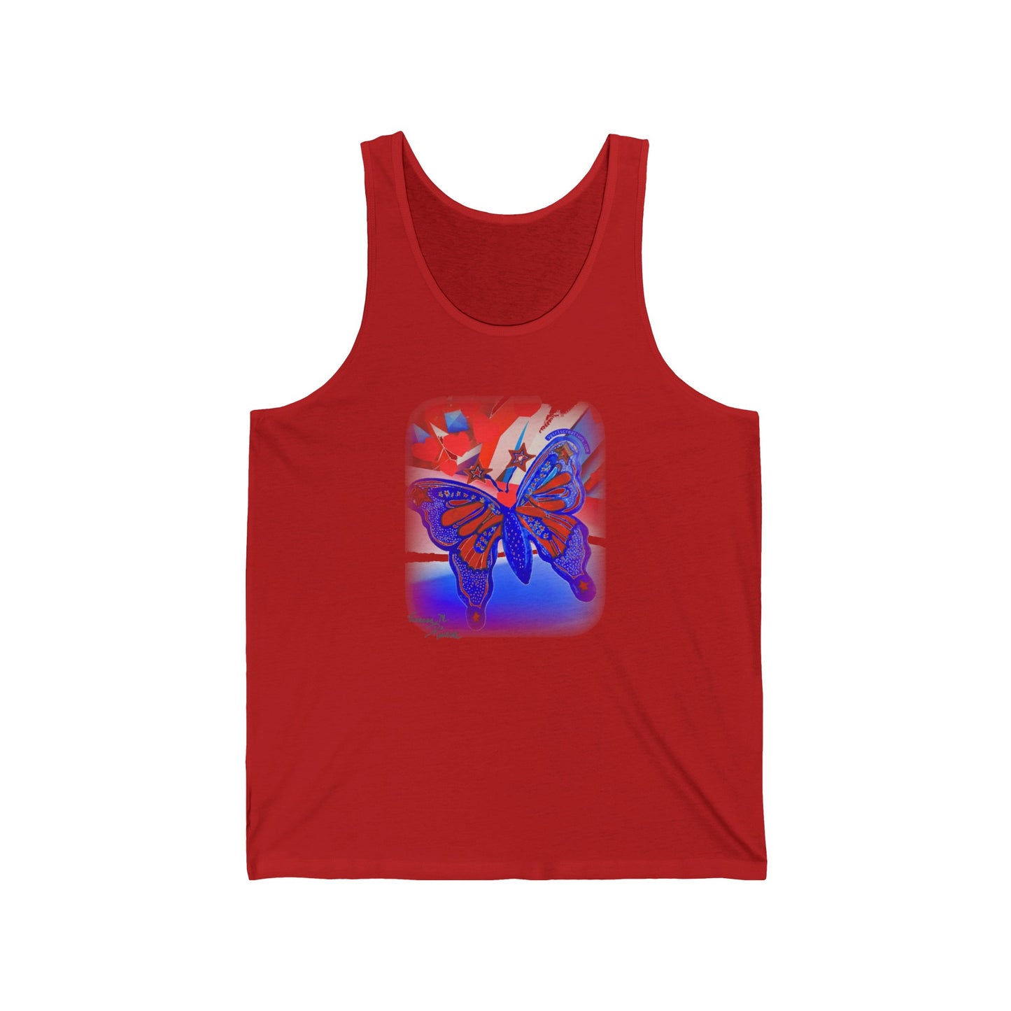 butterfly - Unisex Jersey Tank