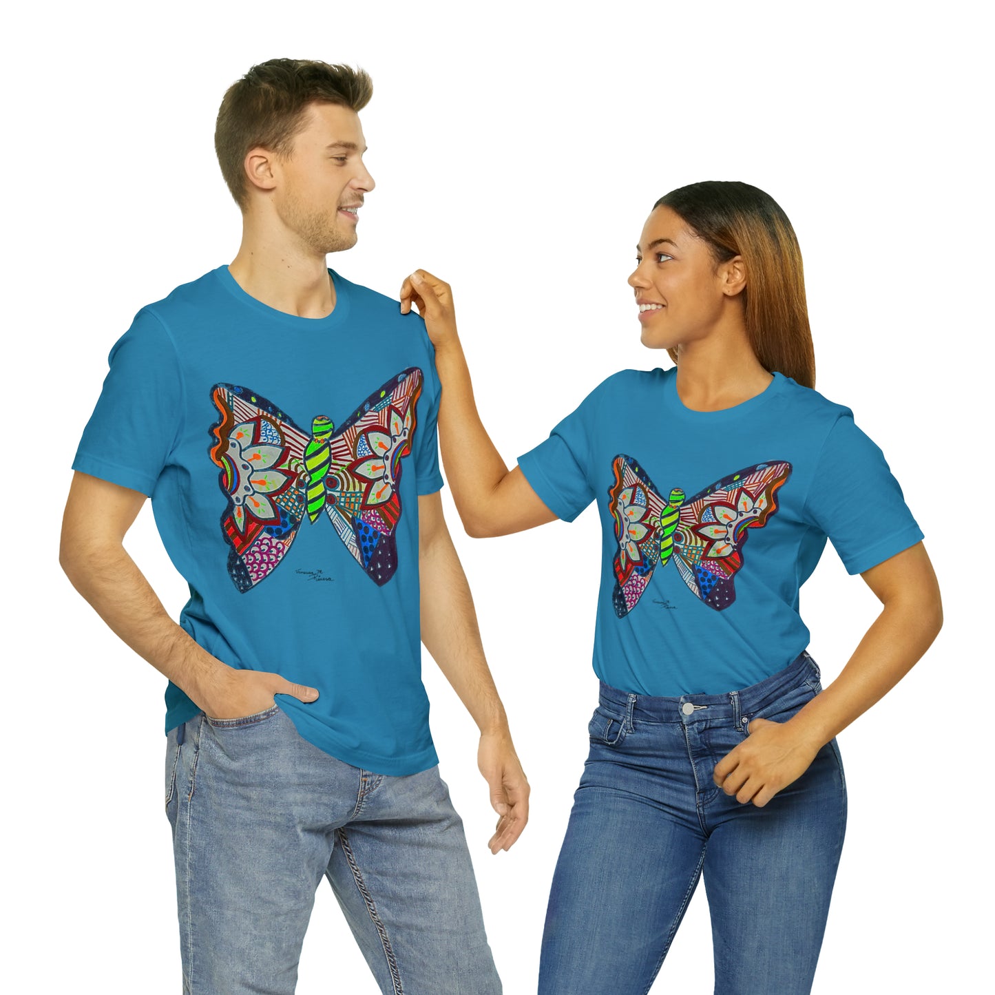 Butterfly - Unisex Jersey Short Sleeve Tee