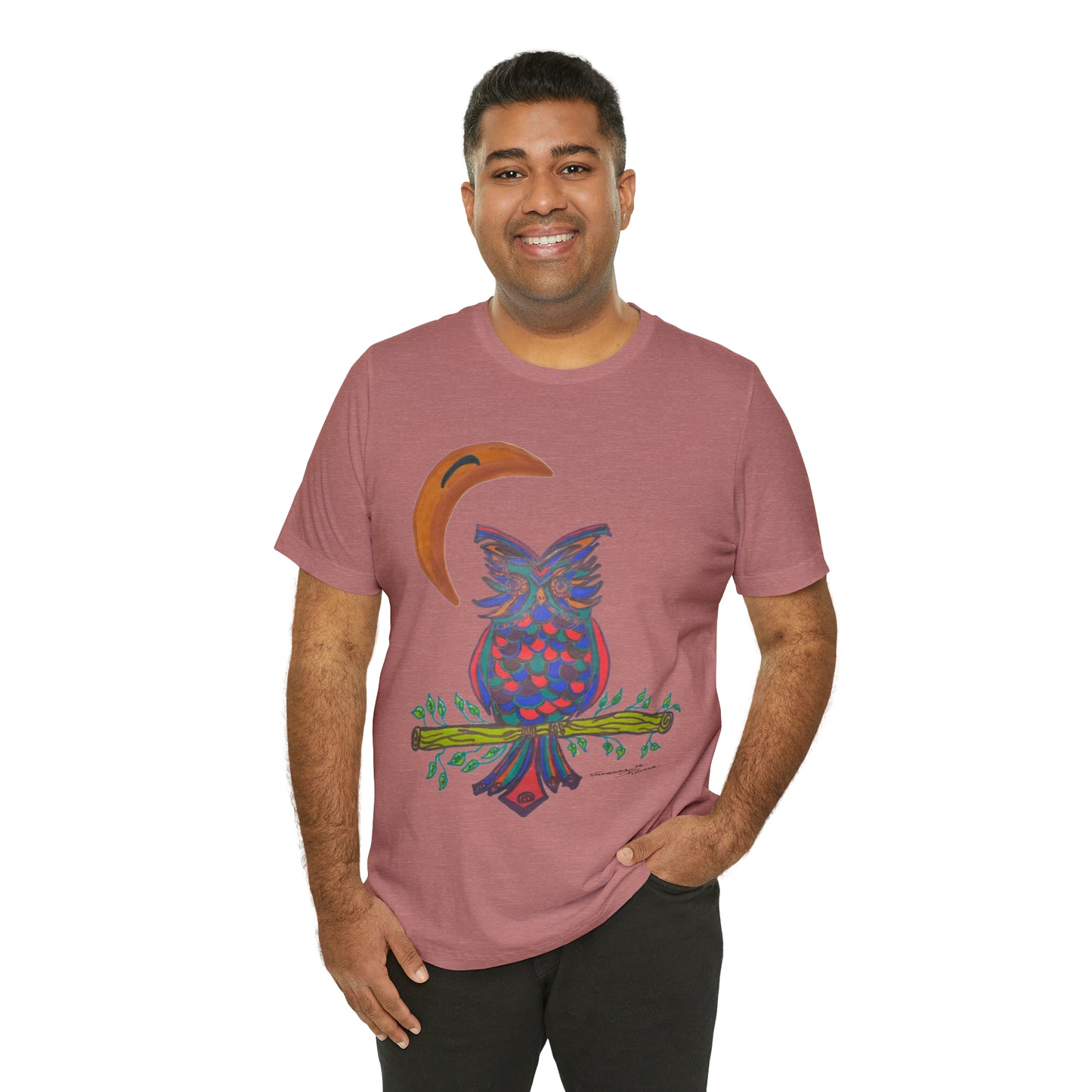 Owl - Unisex Jersey Short Sleeve Tee