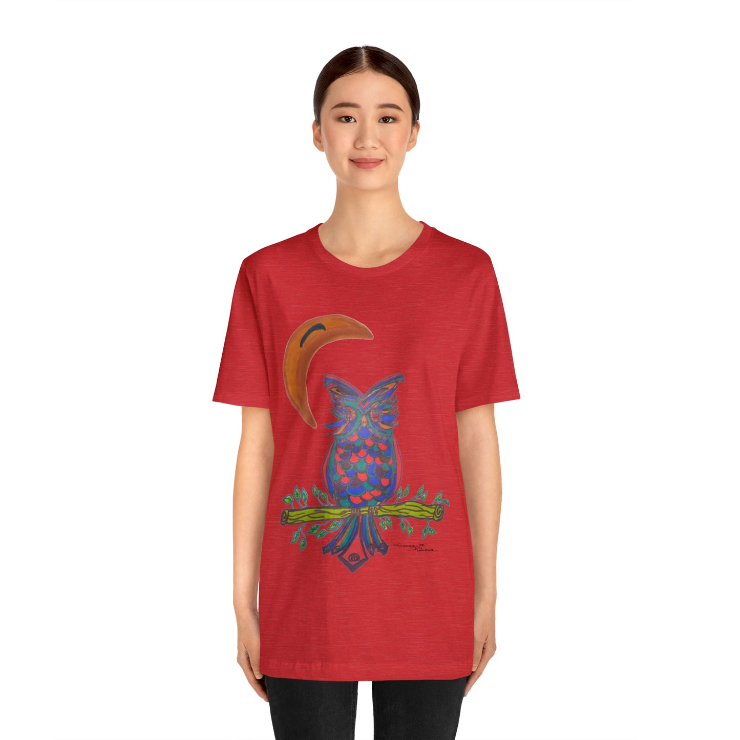 Owl - Unisex Jersey Short Sleeve Tee