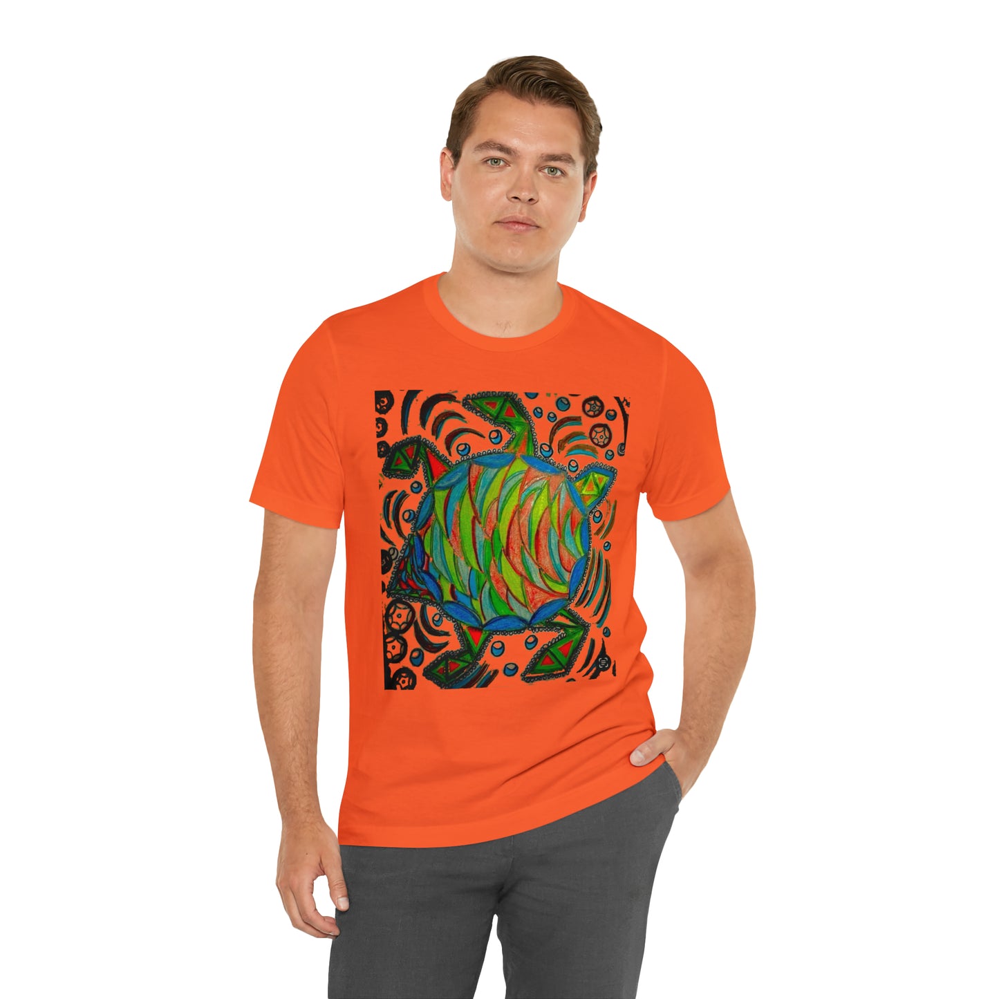 Abstract - Unisex Jersey Short Sleeve Tee