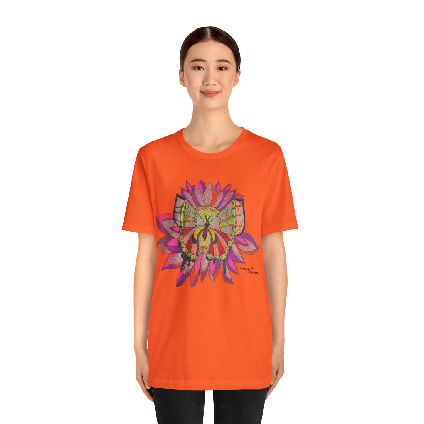 Butterfly - Unisex Jersey Short Sleeve Tee